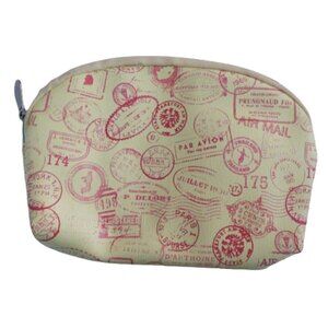 🛒 $5 - New IPSY Glam Bag - May 2018 -Yellow Makeup Bag Travel / Passport Design